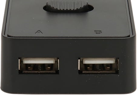 5945 2 Port Usb 2.0 To KVM Switch Çoklu Pc Kasa Çoklayıcı Hub Anahtar Bir PC’ye iki farklı USB cihaz bağlama Bir USB cihazı iki farklı PC’de kullanabilme