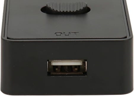 5945 2 Port Usb 2.0 To KVM Switch Çoklu Pc Kasa Çoklayıcı Hub Anahtar Bir PC’ye iki farklı USB cihaz bağlama Bir USB cihazı iki farklı PC’de kullanabilme