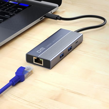 CHB061 Type-C to 4K HDMI 3*USB3.0 Gigabit Ethernet PD 60W Çoklayıcı Hub