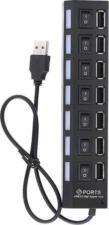 A4874-7 Portlu Usb 2.0 Hub Switch Çoklayıcı Çoğaltıcı