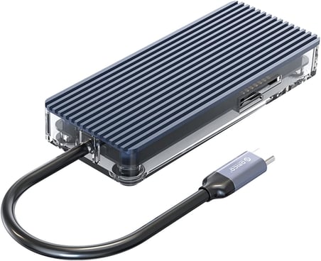 6 Portlu USB 3.0 HDMI 4K@30Hz TF/SD Kart Okuyucu Çoklayıcı HUB Gri