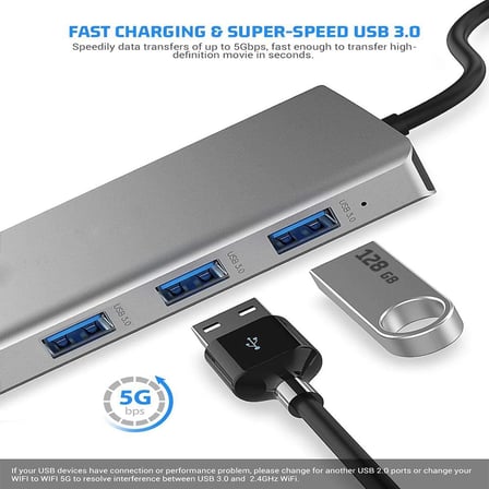 7031 Type C 12'si 1 arada USB C Hub, Çift 4K Video Çıkışı, VGA, RJ45, PD Şarj, SD/TF Kart Okuyucu, USB-A Girişi, 3.5mm Ses Girişi, Tip C Bağlantı İstasyonu