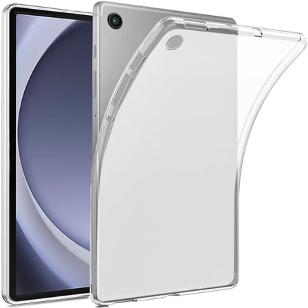 Samsung Galaxy Tab A9 Şeffaf Kılıf Silikon Tablet Kılıfı Ultra İnce Buzlu Şeffaf Kılıf (Tab A9)