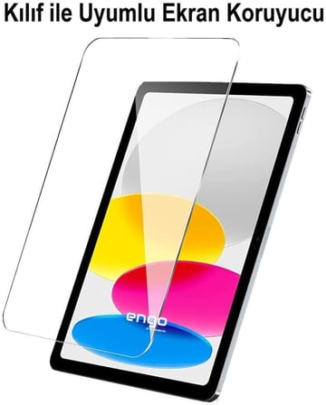 Apple iPad 10. Nesil 10.9 İnç İle Uyumlu Ekran Koruyucu 9h Temperli Kırılmaz Esnek Nano Cam, Çizilmeye Ve Darbeye Dayanıklı Koruma, Hd Şeffaf 2022