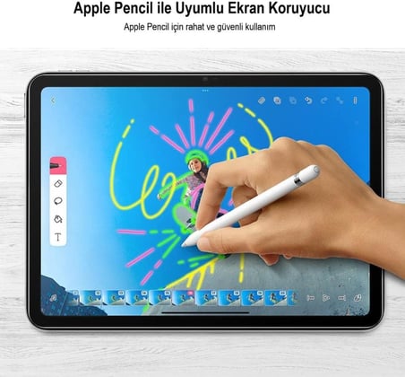 Apple iPad 10. Nesil 10.9 İnç İle Uyumlu Ekran Koruyucu 9h Temperli Kırılmaz Esnek Nano Cam, Çizilmeye Ve Darbeye Dayanıklı Koruma, Hd Şeffaf 2022