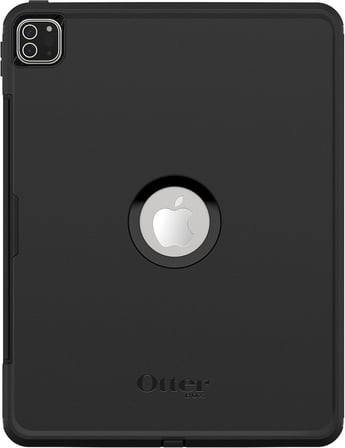 iPad Pro 12.9" (3. nesil 2018/4. nesil 2020/ 5. nesil 2021/6. nesil 2022) Defender Kılıf, Entegre Ekran Koruyuculu Ultra Sağlam Kılıf, Askeri Standartlara Göre 2 Kez Test Edilmiştir, Siyah