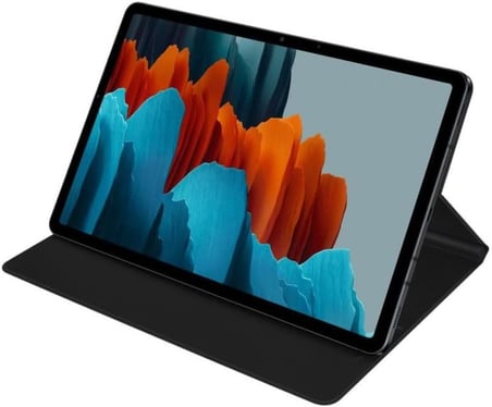 Koruyucu Kitap Kapağı Siyah İnce TAB S7