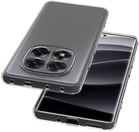 Xiaomi Poco X7 ile uyumlu Kılıf Süper Esnek Yapılı Kamera Korumalı Toz ve Kirden Koruyan Silikon Xiaomi Poco X7 ile uyumlu Süper Şeffaf Kapak
