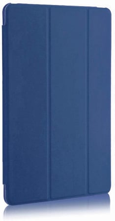 Apple iPad Pro 12.9`` 2022 6. Nesil için Kılıf (A2436-A2764-A2437-A2766) Slim Translucent Back Smart Cover Lacivert [iPad Pro 12.9 2022 ile Uyumlu Kılıf - Lacivert]