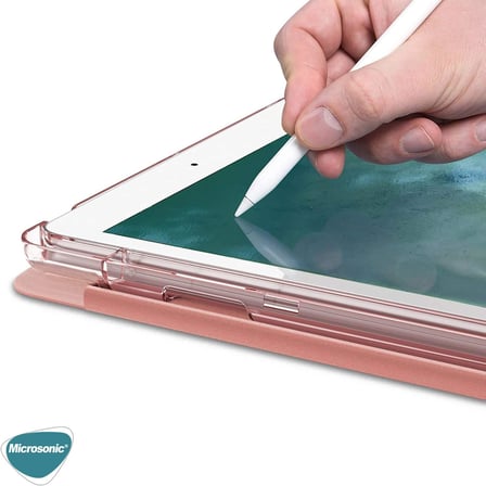 Apple iPad Pro 10.5'' için Kılıf (A1701-A1709-A1852) Origami Pencil Koyu Yeşil [iPad Pro 10.5 2017 ile Uyumlu Kılıf - Koyu Yeşil]