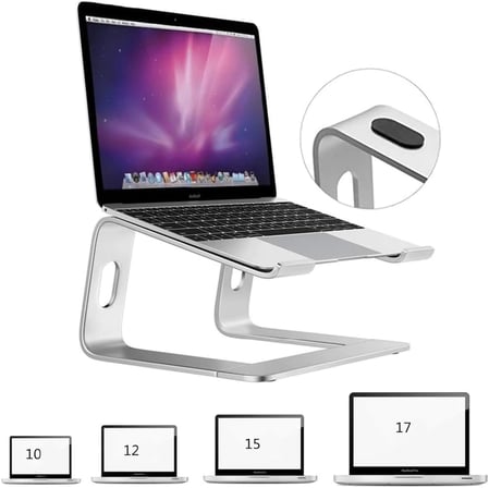 Aliminyum Sabit Laptop Macbook Notebook Yükseltici Tutucu cin274