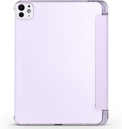 iPad Pro 11 3./4. Nesil M2 ile uyumlu Kılıf Flip Cover Kalem Bölmeli PC Case 2020-2022 Lila