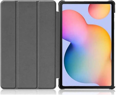 Siyah 11.2" 2.Nesil Zore Smart Cover Standlı 1-1 Kılıf-Siyah Lenovo Tab P11 Pro ile uyumlu