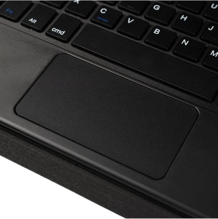Siyah Border Keyboard 8" inç Universal Bluetooh Bağlantılı Standlı Klavyeli Tablet Kılıfı-Siyah Border Keyboard 8 ile uyumlu