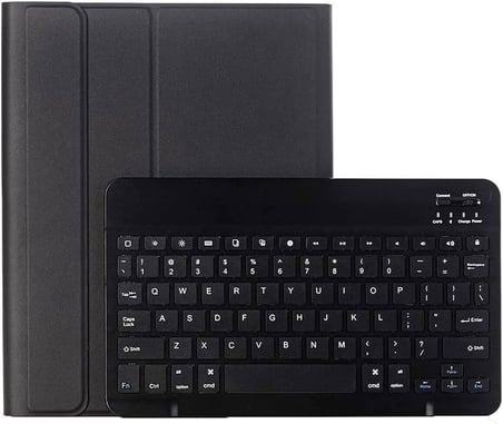 Galaxy Tab S7 SM-T870 Standlı Mıknatıslı Bluetooth Klavyeli Clever Cover Kılıf Siyah