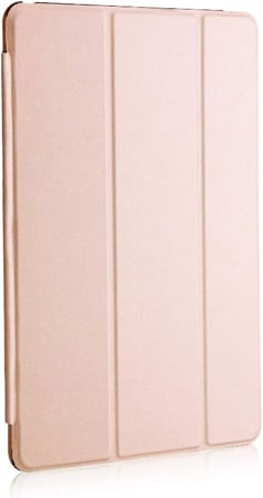 Apple iPad Pro 11`` 2022 4. Nesil için Kılıf (A2759-A2435-A2761-A2762) Smart Case ve Arka Kapak Rose Gold [iPad Pro 11 2022 ile Uyumlu Kılıf - Rose Gold]