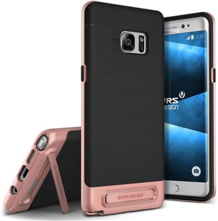 VRS Galaxy Note FE High Pro Shield Kılıf Rose Gold