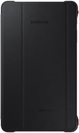 Hard Shell kılıfı Book Case Cover için entegre stand fonksiyonu/Stand Galaxy Tab Pro 8.4 inç – Siyah