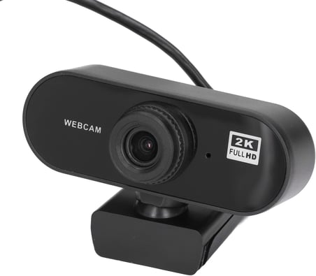 WebCam 2K Full HD Konferans Kamera Dahili Mikrofon Chat Görüntülü Sohbet Yayın Kamerası HD Video Web Kamerası 812