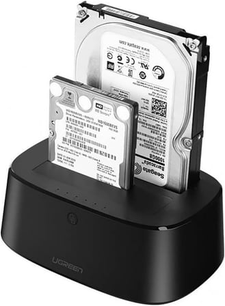 50857 Usb 3.0 2.5-3.5 Inch Dual Sata Dock Station