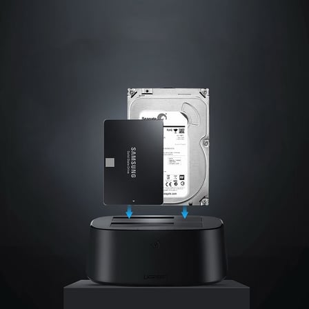 50857 Usb 3.0 2.5-3.5 Inch Dual Sata Dock Station