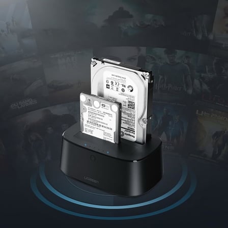 50857 Usb 3.0 2.5-3.5 Inch Dual Sata Dock Station