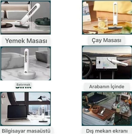 1 Adet Mini Mop Ve 2Adet Yedek Sünger
