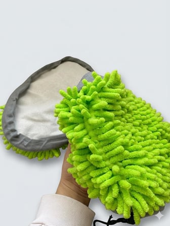 Araba Yıkama Fırçası İçin Yedek Paspas 2 Adet Ayarlanabilir Yumuşak Mikrofiber Paspas Başlığı