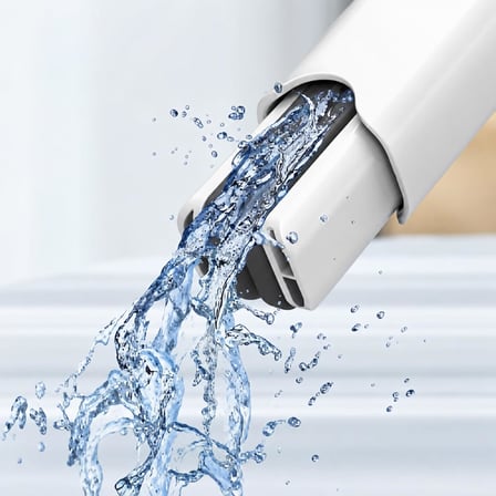 Mini El Mopu, Kendinden Çekçekli Su Emici Mikrofiber Başlıklı Yüzey Temizleme Aparatı, Ev Yüzeyleri ve Araba Camı İçin Çok Amaçlı Kompakt Mini Mop