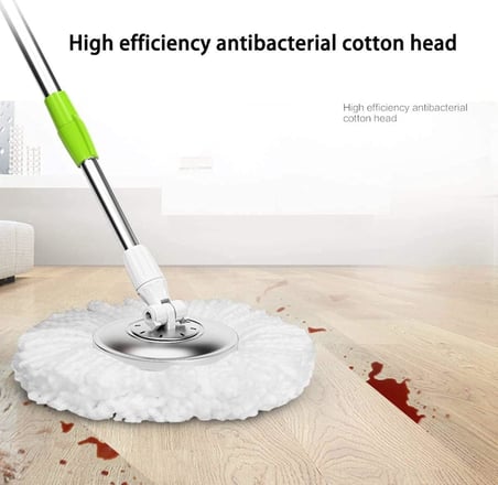 Plastik Twester Mop Dönerli Viliedalar İçin