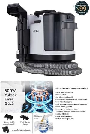 Scc-7605 Halı-koltuk Yıkama Makinesi