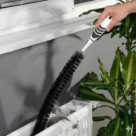 Ergonomik Kalorifer Peteği Temizleme Fırçası – Esnek Uzun Yapı, Kolay Toz ve Kir Temizliği, Dar Alanlara Ulaşan Pratik Fırça, Ev ve Ofis Kullanımına Uygun