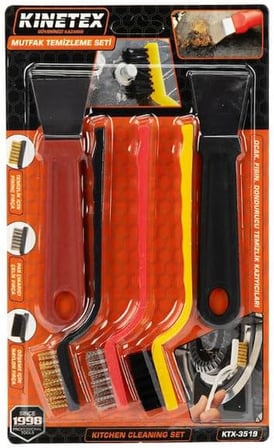 CASELKA Kinetex Mutfak Temizleme Fırça ve Kazıyıcı KTX-3519