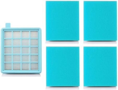 Toz Haznesi Uyumlu Hepa Filtre, 4 Adet Sünger Beko Bks 5534f Süpürge ile Uyumlu