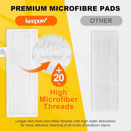 10 mikrofiber bez seti, buharlı temizleyici aksesuarı, EasyFix SC 2, SC 3, SC 4, SC 5, yıkanabilir bezler (5 zemin başlığı + 5 el başlığı)