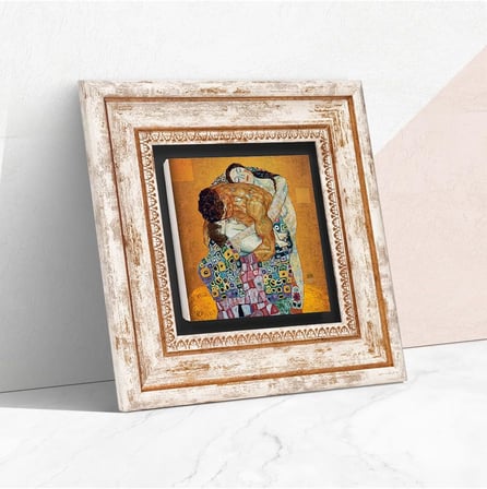 Gustav Klimt Aile Kucaklama Tas Duvar Tablosu Cerceveli Tas Tablo Dekoratif Duvar Sanati Modern Ev Ve Ofis Duvar Dekoru K1 51