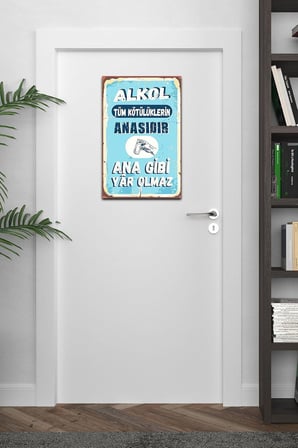 Ahşap Mdf Ana Gibi Yar Olmaz Tasarımlı Tablo Drtr0111