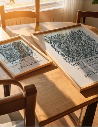 William Morris Çerçevesiz Poster, Modern Dekoratif Çerçevesiz Poster, Tablo, Morris-1, 21 x 30