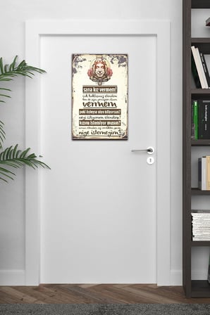 Şener Şen Replik Retro Vintage Drtr0100 Ahşap Mdf Tablo