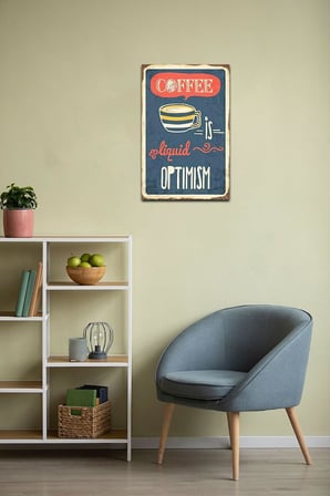 Kuşe Kağıt Duvar Posteri Retro Vintage Drtr0031