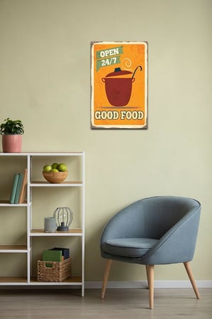 Kuşe Kağıt Duvar Posteri Retro Vintage Drtr0030