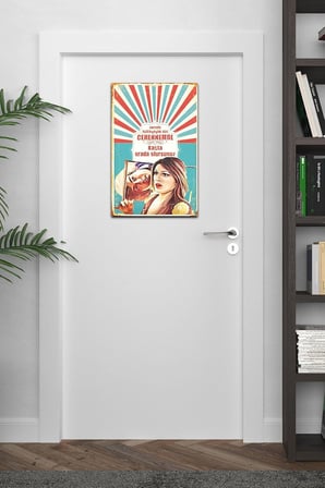 Kuşe Kağıt Duvar Posteri Nerede Bekleyeyim Sizi Retro Vintage Drtr0096