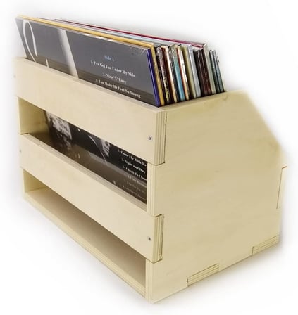 Ahşap Plak Kasası 12" Açık