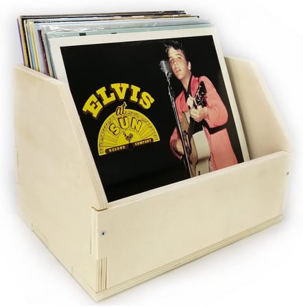 Ahşap Plak Kasası 12" Açık
