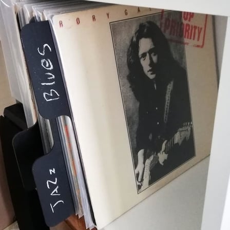 Plak Ayracı (5 adet) (Siyah MDF, 12" (LP))