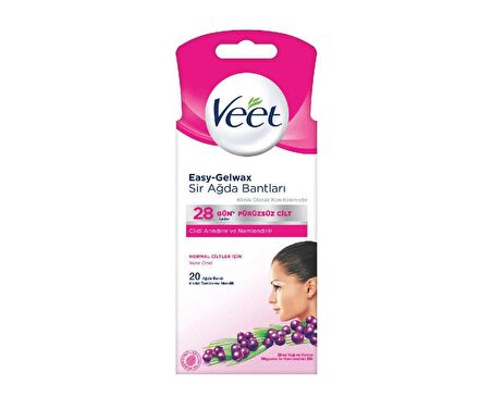 Veet Ağda Bandı Yüz Bölgesi Normal 20'li