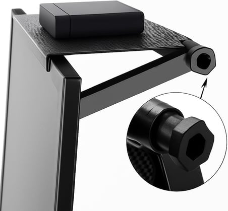 TV Üstü Raf – Ayarlanabilir TV Üstü Stand, Monitör Üstü Raf, Ekran Üstü Düzenleyici, Karbon Desen Kaymaz Organizer, Modem Kumanda Router Telefon Rafı