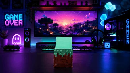 Xbox Joystick Stand MCraft Edition