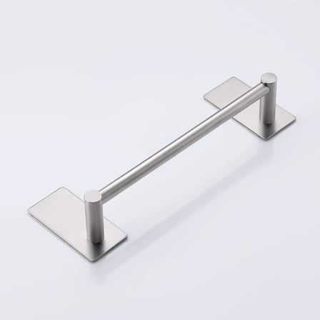 Paslanmaz Çelik 30cm Havluluk/Askılık - Havlu Askısı - Kendinden Yapışkanlı - inox