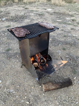 Dış Mekan Soba Ocak Smoker BBQ